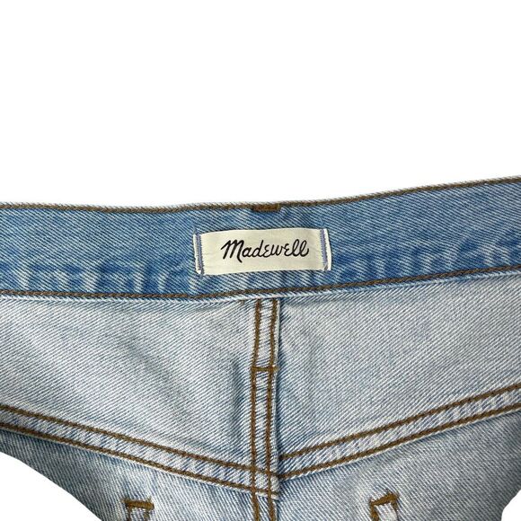 Madewell Relaxed Denim cut‎ off Shorts in Cedarcroft Wash Size 28 - Picture 6 of 11